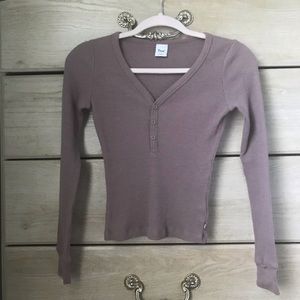 Aritzia Thermal Henley